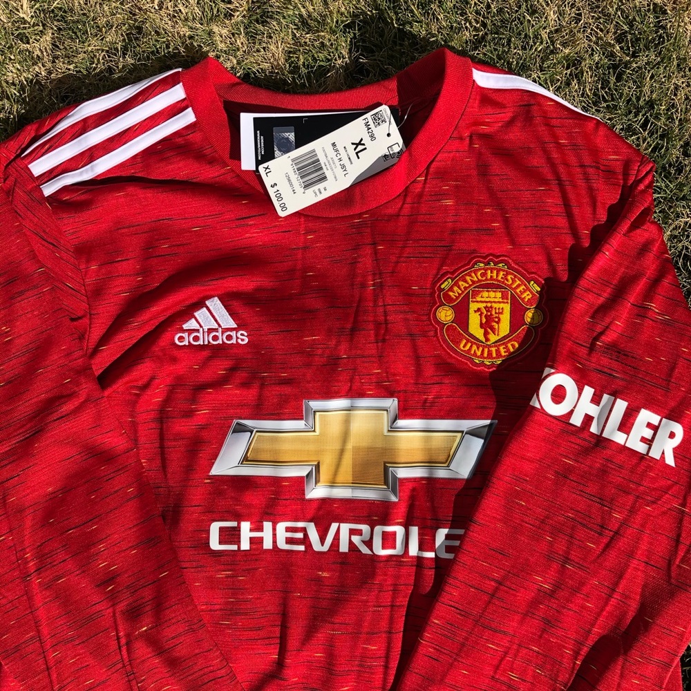 🆕 Adidas Manchester United 20/21 Home Jersey
